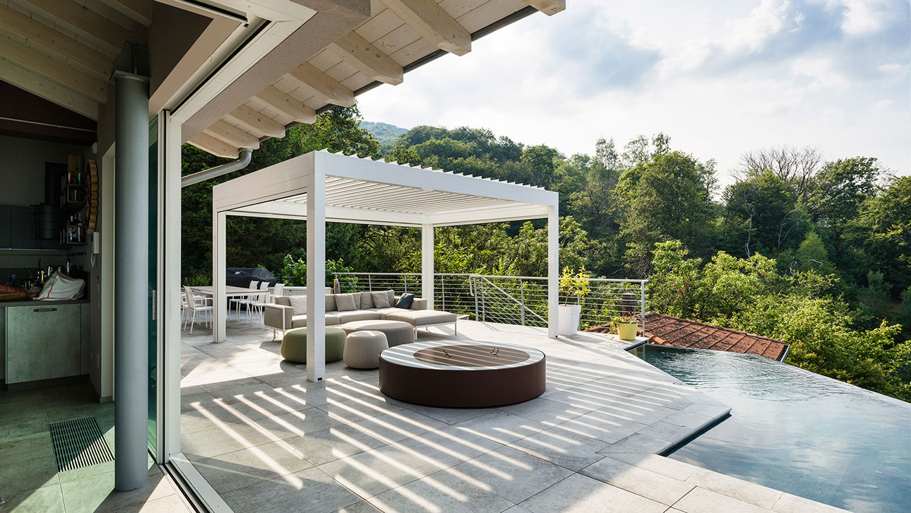 Pergola Bildquelle: Gibus SpA